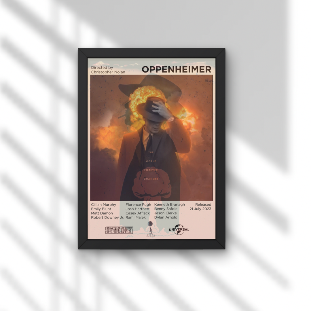 Oppenheimer Movie Print