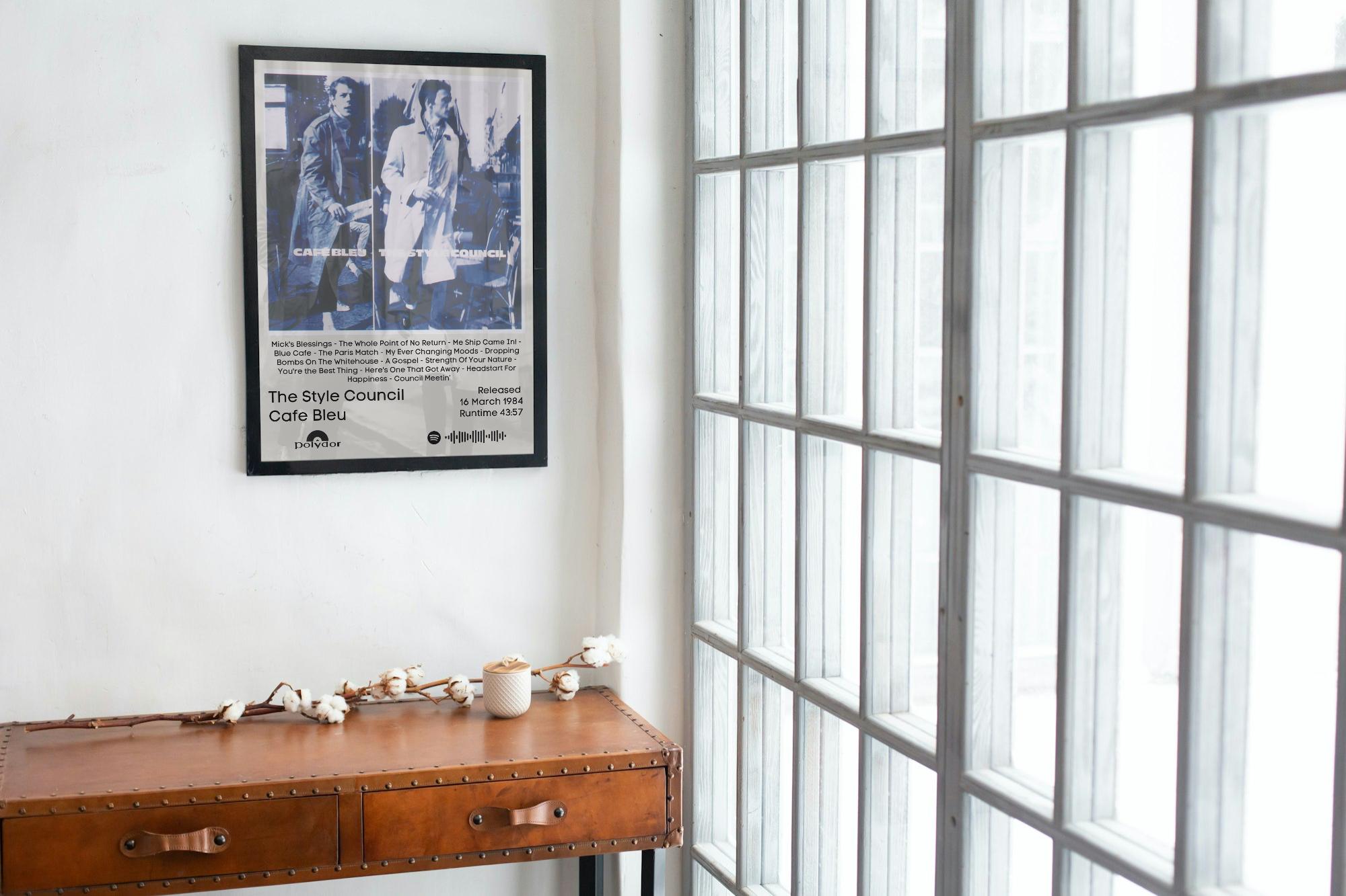 The Style Council Cafe Bleu Album Print