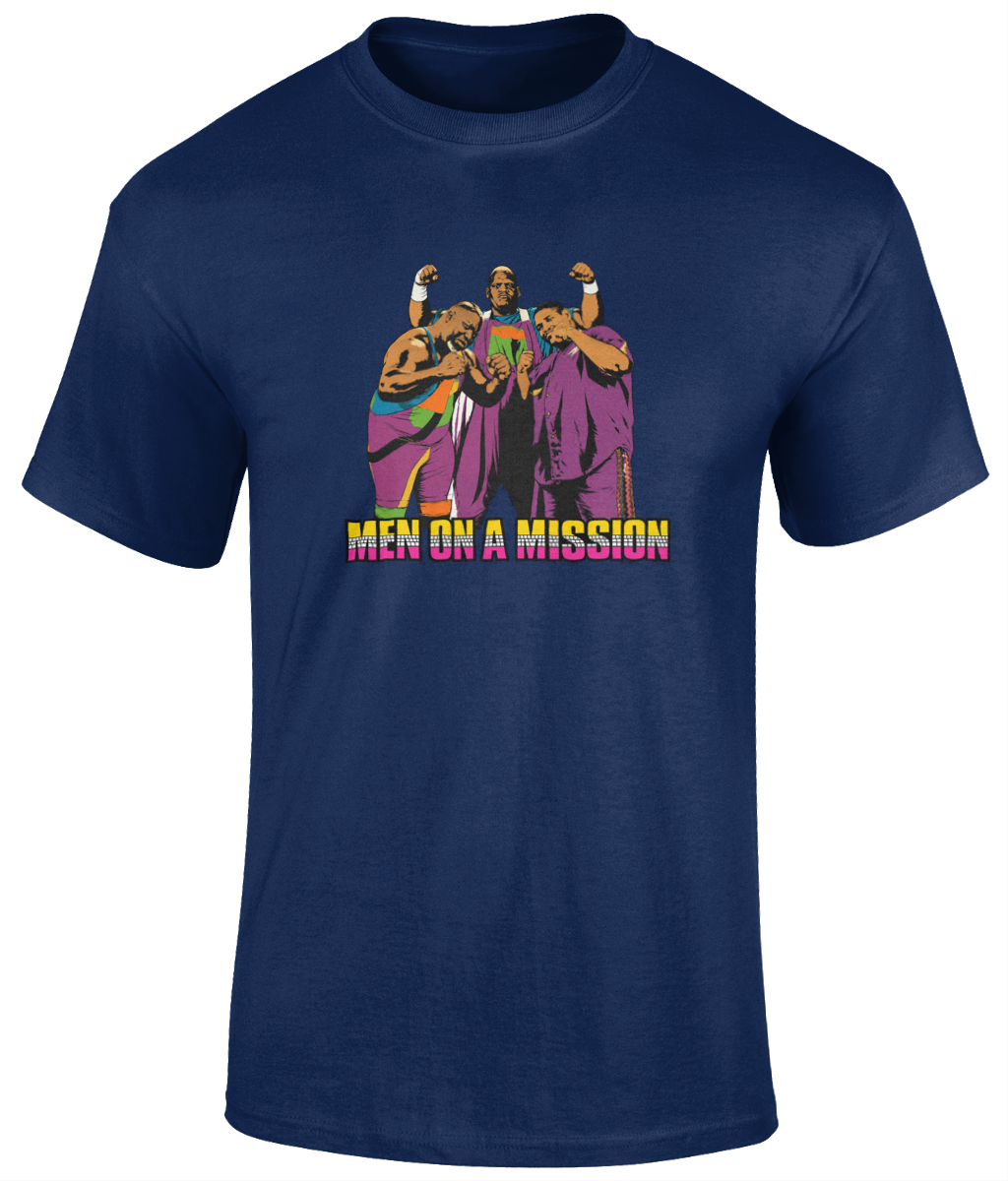 Men On A Mission Wrestling T-Shirt