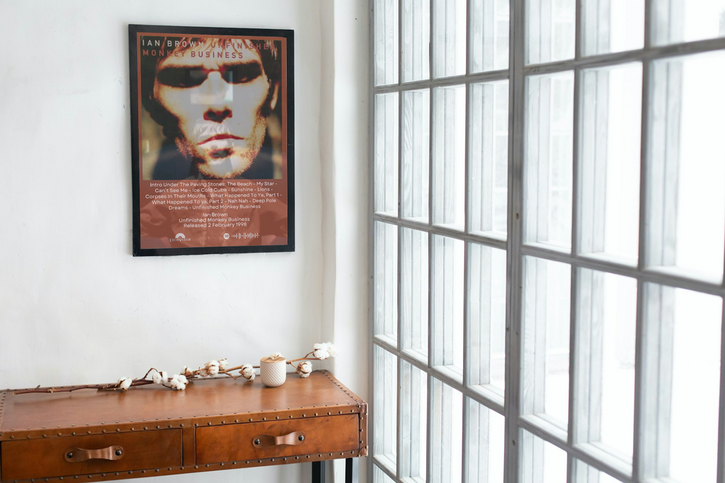 Ian Brown Unfinished Monkey Business Album Print