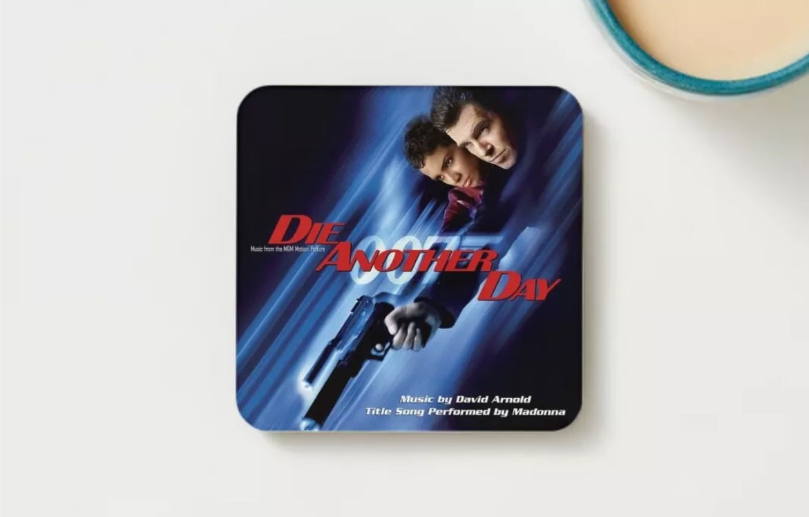 James Bond coaster sets various pack sizes! You Choose Film! 007 Connery Moore