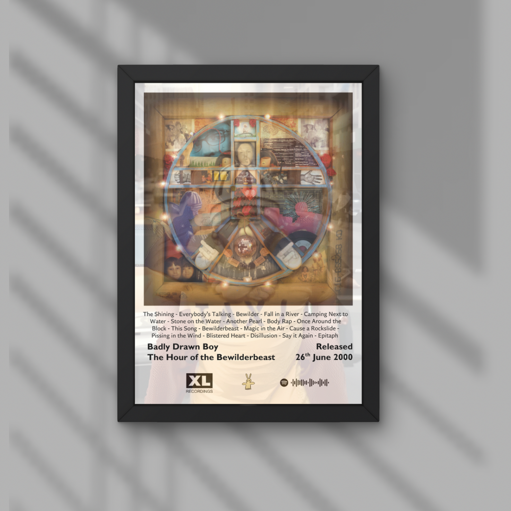 Badly Drawn Boy Hour of the Bewilderbeast Album Print