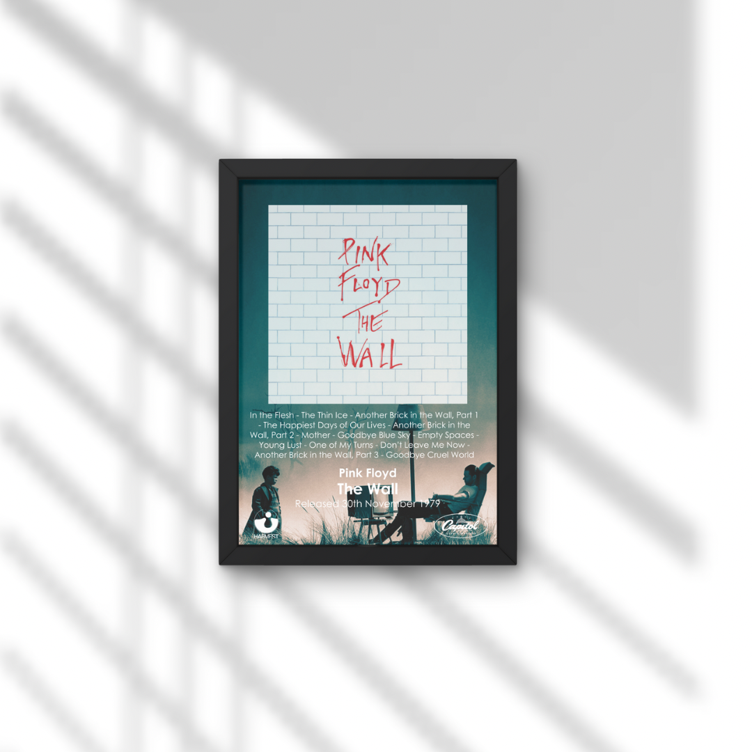 Pink Floyd The Wall Album Print