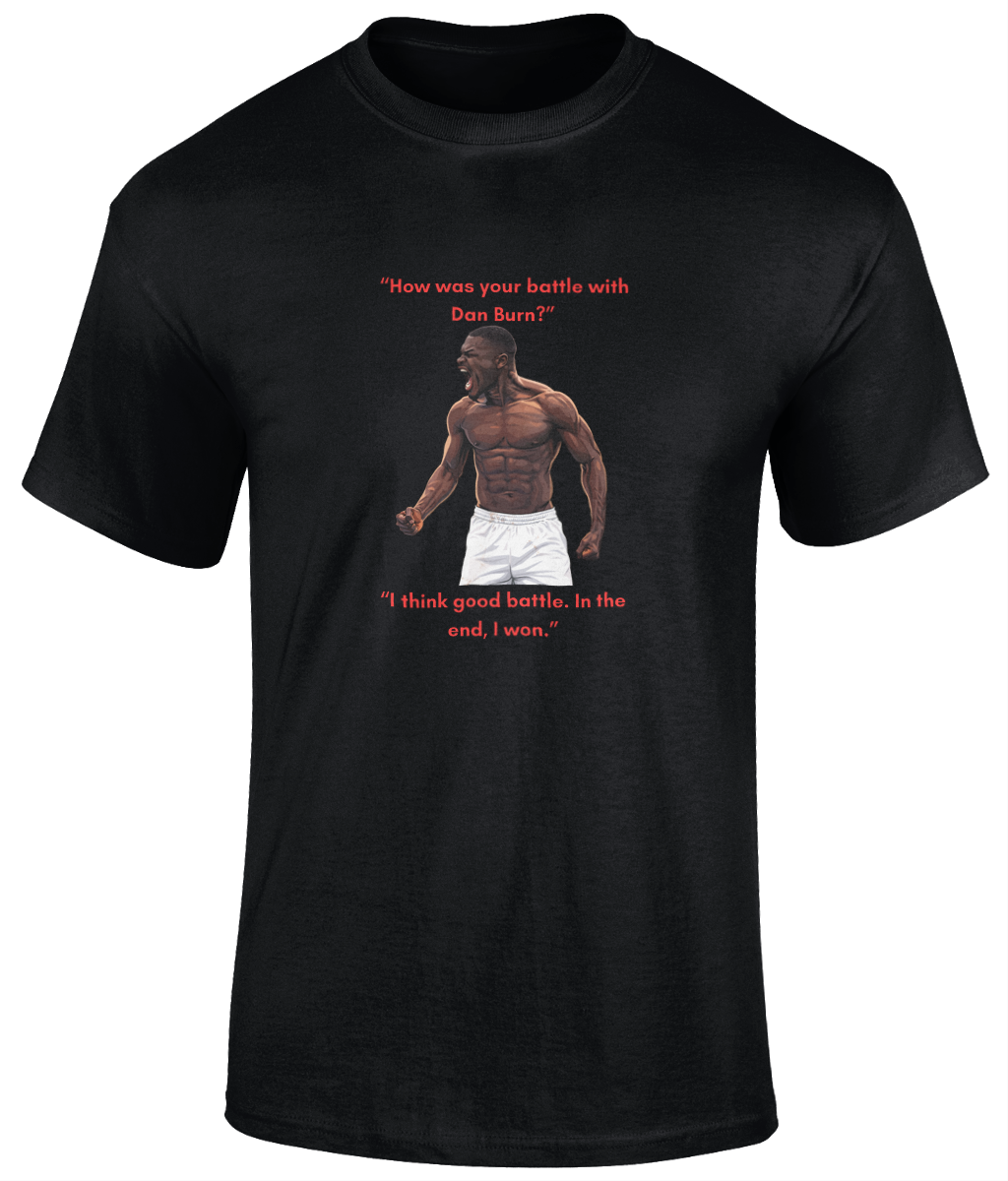 ‘How was your battle?’ Derby T Shirt