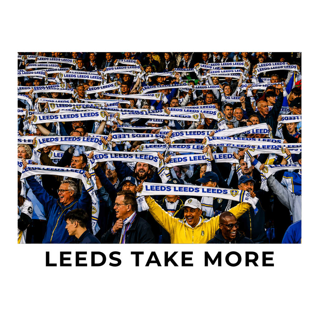 Leeds Take More  // T-Shirt by Social Anxiety F.C.