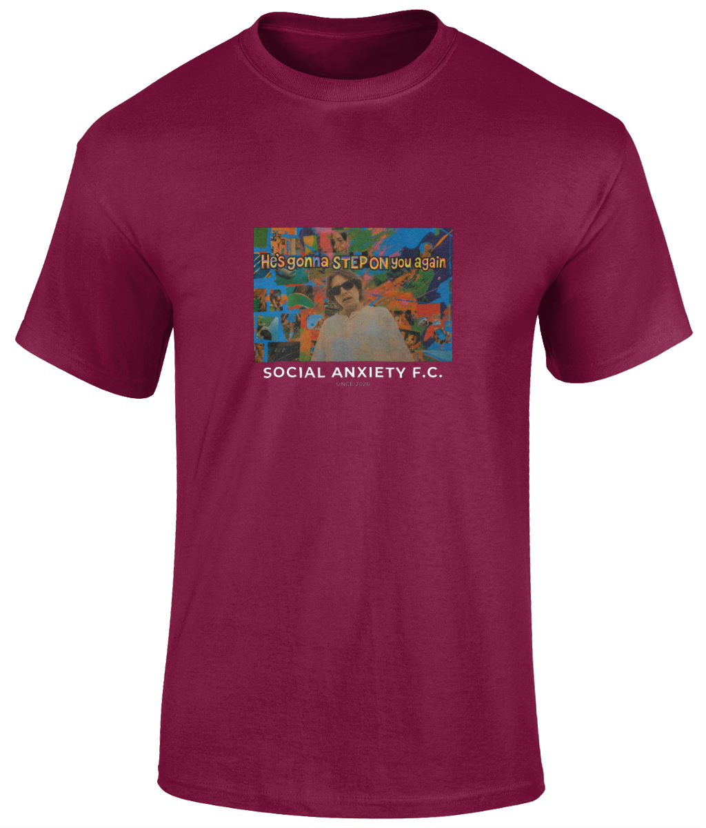 STEP ON HAPPY MONDAYS // T-Shirt by Social Anxiety F.C.