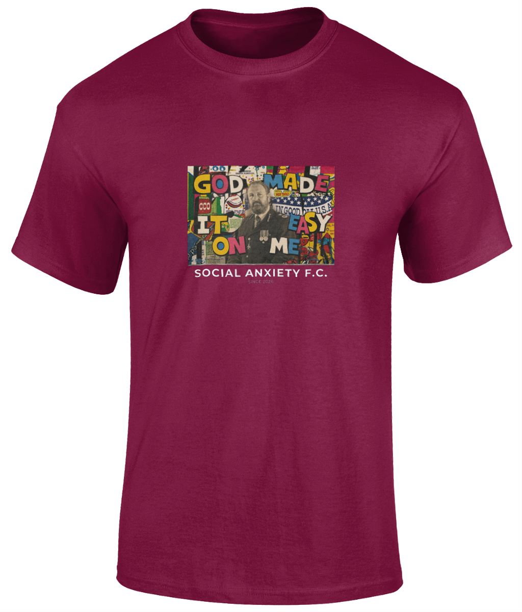 GODS COP HAPPY MONDAYS // T-Shirt by Social Anxiety F.C.