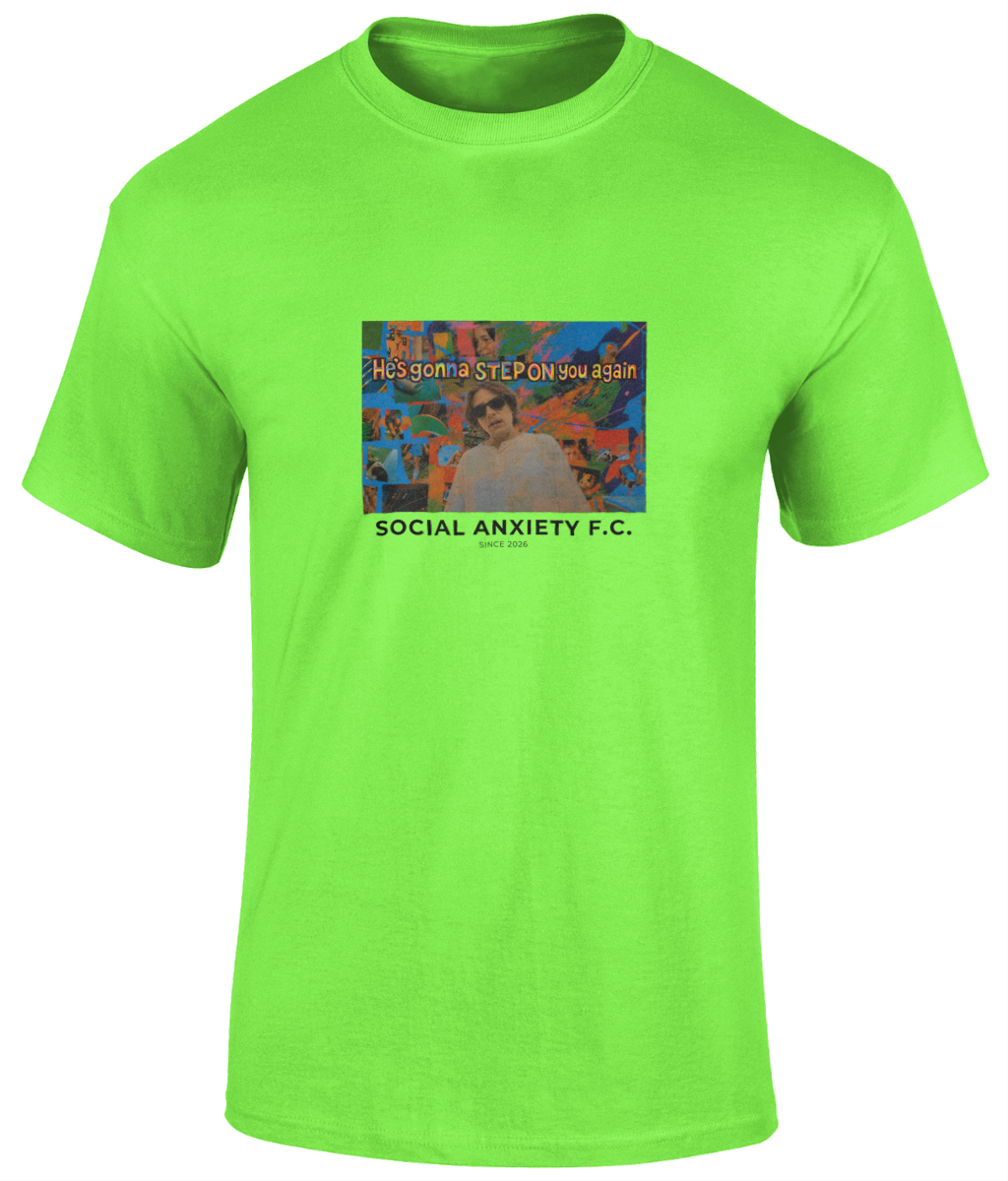 STEP ON HAPPY MONDAYS // T-Shirt by Social Anxiety F.C.
