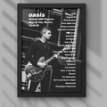 DIGITAL Oasis Mexico City Setlist Print - Both Dates (Copy)