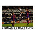 3 Goals & 3 Back Flips // T-Shirt by Social Anxiety F.C.