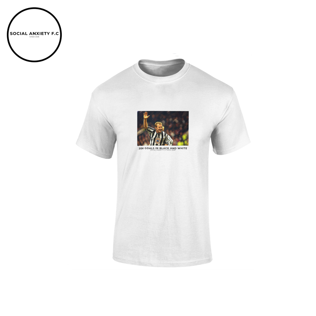 206 Goal in Black & White // T-Shirt by Social Anxiety F.C.