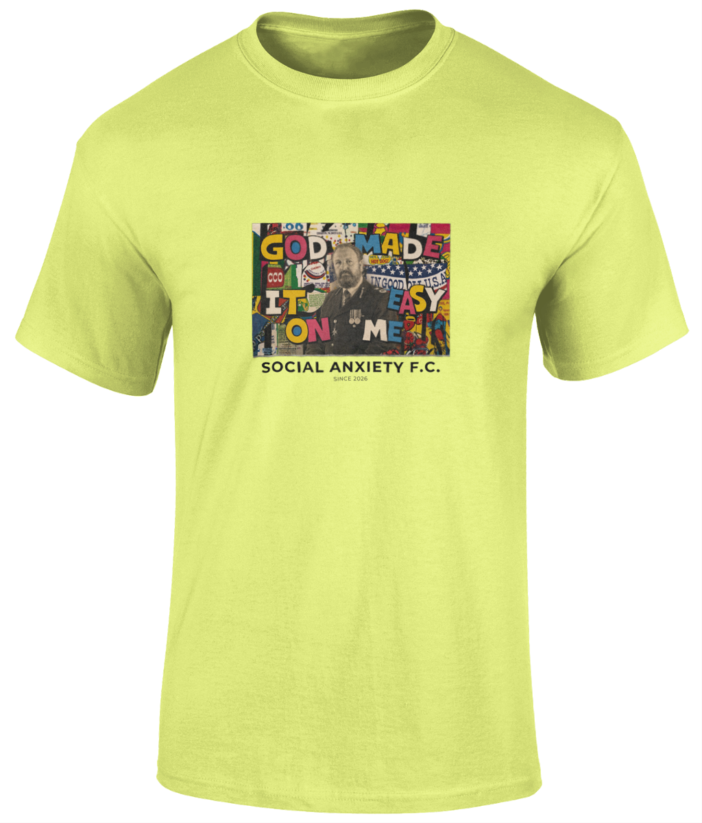 GODS COP HAPPY MONDAYS // T-Shirt by Social Anxiety F.C.