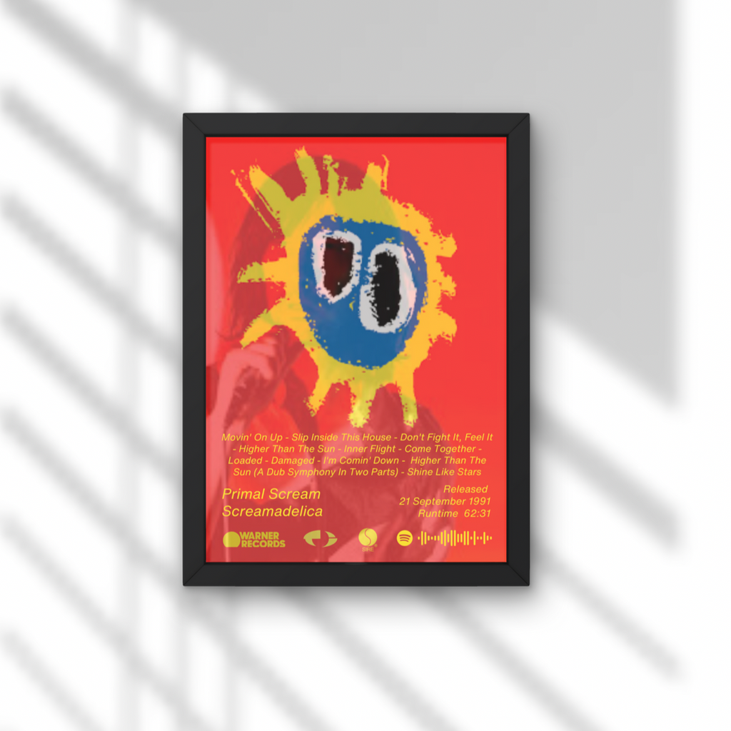 Primal Scream Screamadelica Album Print