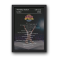 Harry Styles Wembley Setlist Prints - All Dates