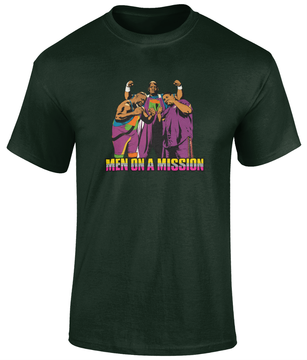 Men On A Mission Wrestling T-Shirt