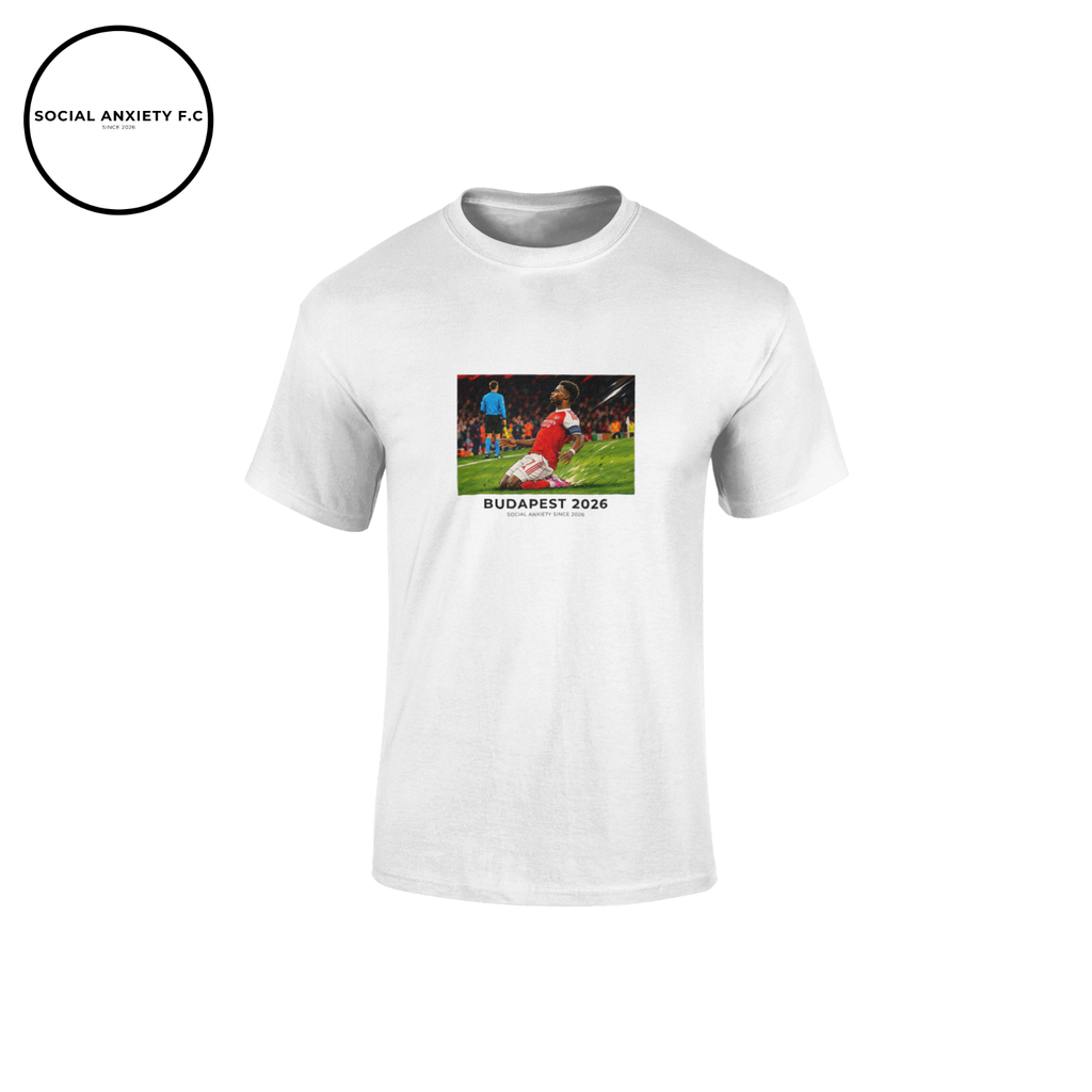 Arsenal Budapest 2026 // T-Shirt by Social Anxiety F.C.