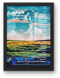 Oasis Wembley DIGITAL Setlist Print - All Dates