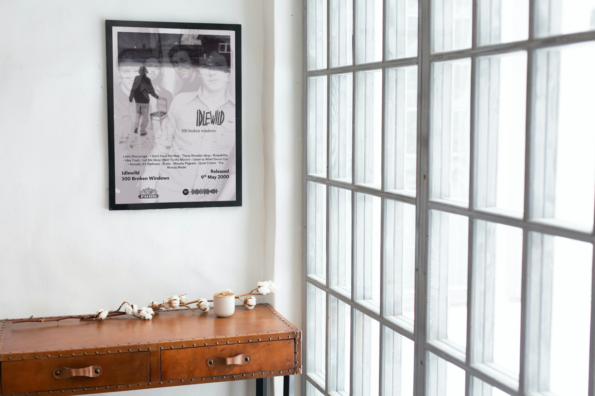 Idlewild 100 Broken Windows Album Print