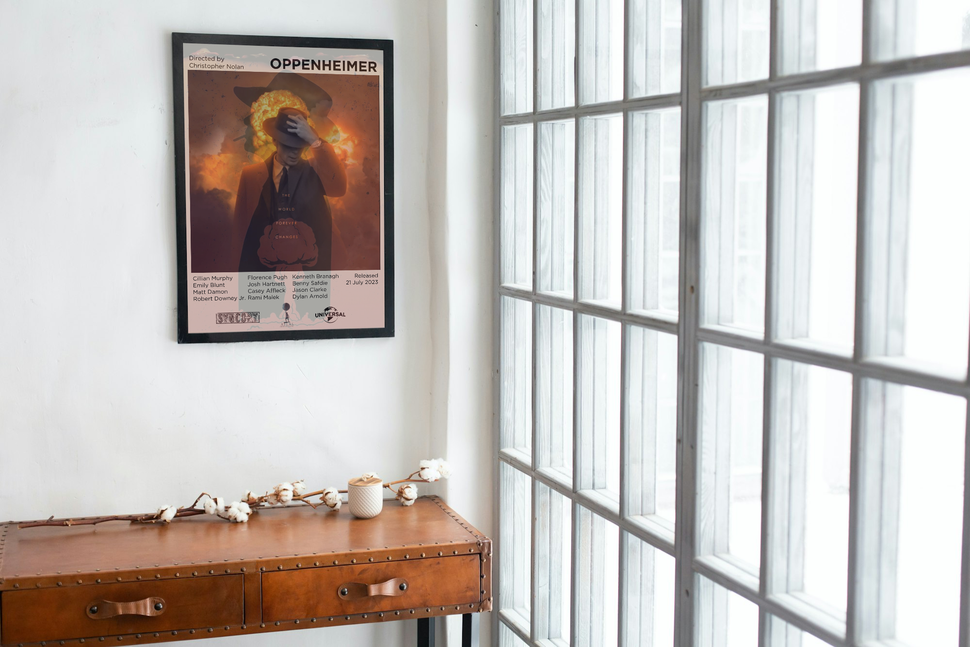 Oppenheimer Movie Print
