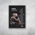 Oasis Wembley DIGITAL Setlist Print - All Dates