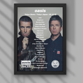 DIGITAL Oasis Tokyo Dome Setlist Prints - Both Dates