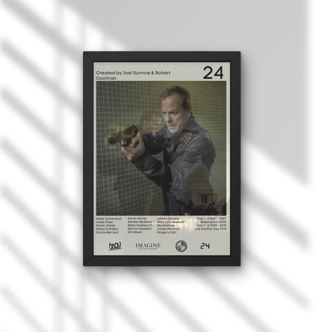 24 Jack Bauer Print