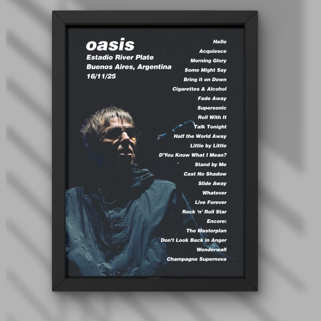Oasis Buenos Aires 16th Novembre