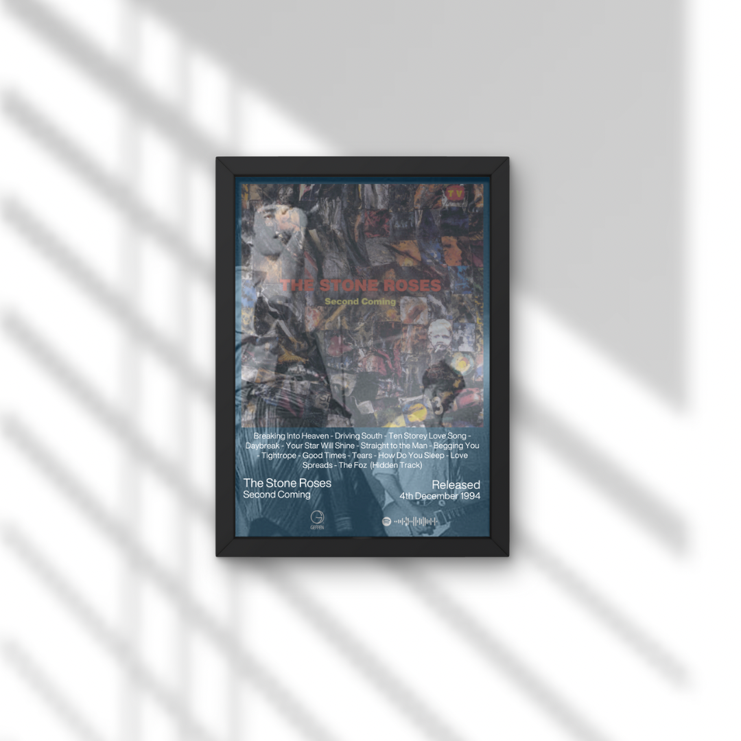 Stone Roses Second Coming Album Print