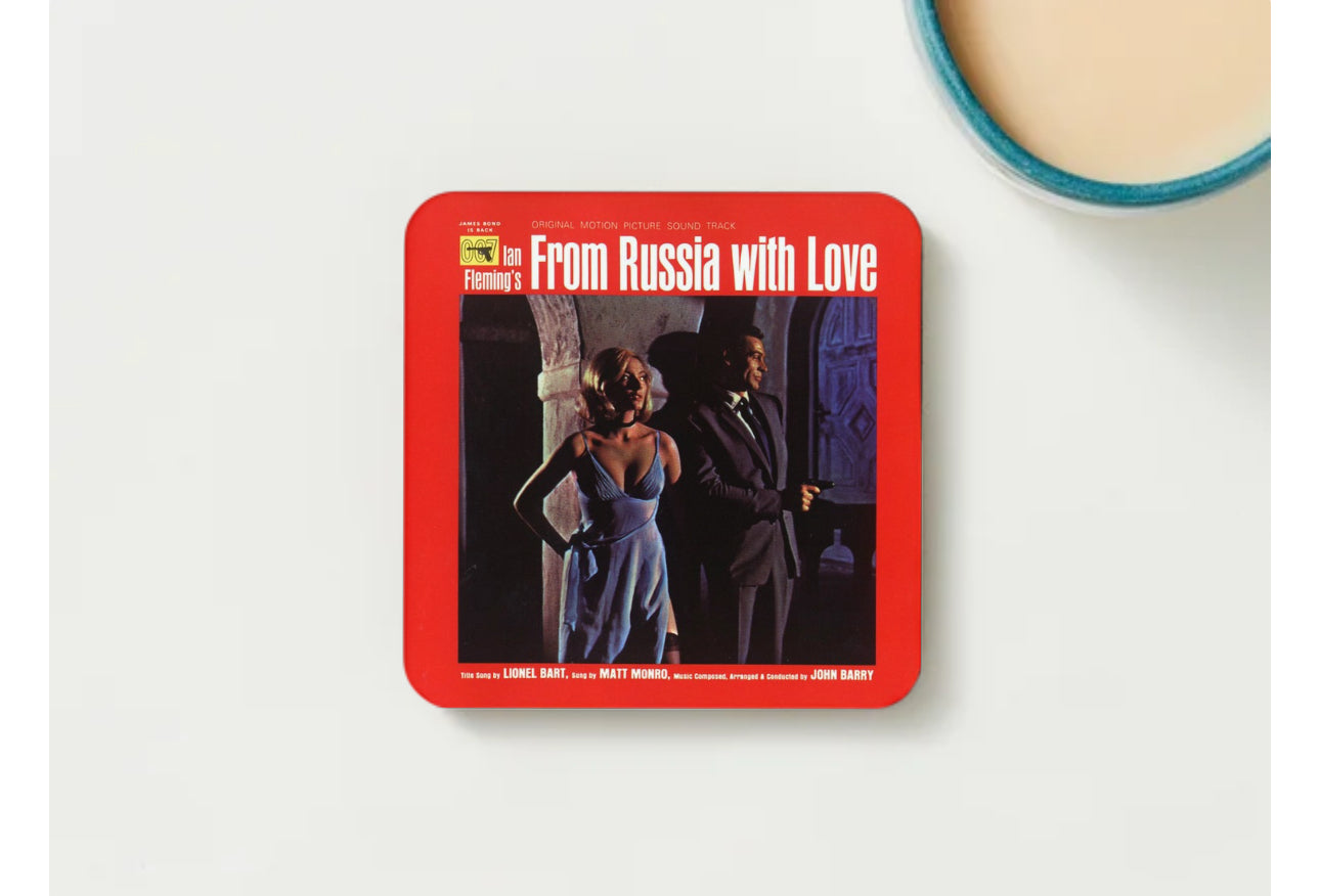 James Bond coaster sets various pack sizes! You Choose Film! 007 Connery Moore