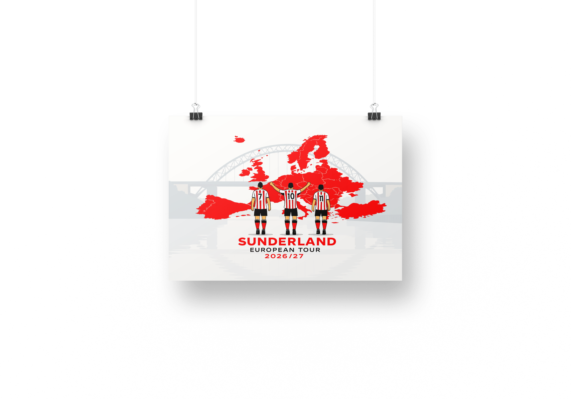Sunderland European Tour 26-27 Prints