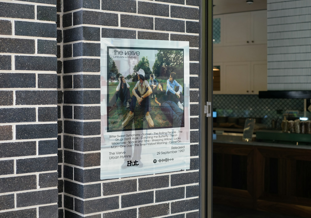 The Verve - Urban Hymns Album Poster A1-5 with Frame Option