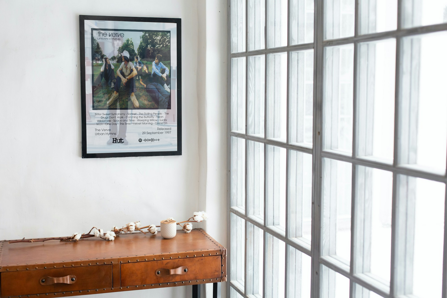 The Verve - Urban Hymns Album Poster A1-5 with Frame Option