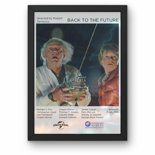 Back to the Future Trilogy Posters