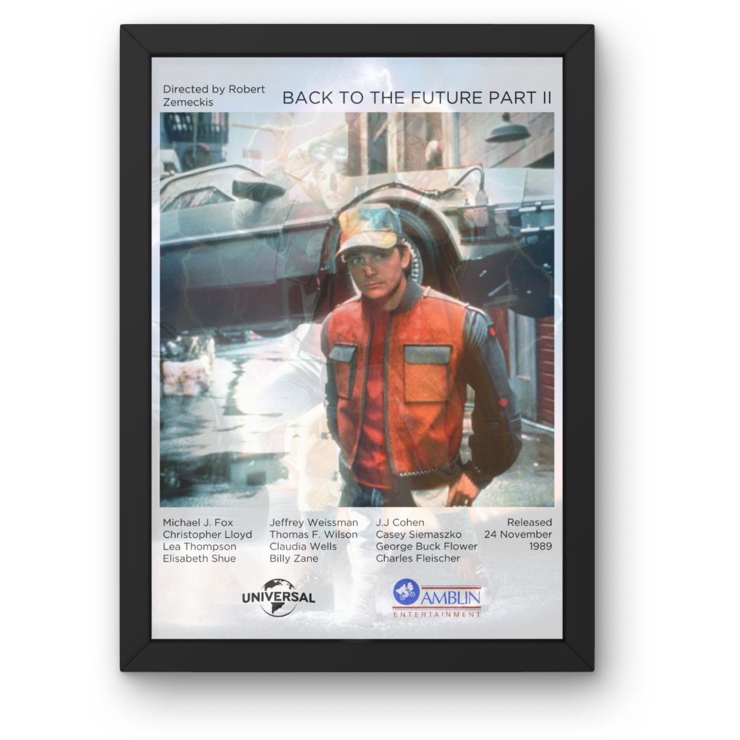 Back to the Future Trilogy Posters