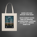 Oasis Cardiff Setlist Tote Bag - Both Dates