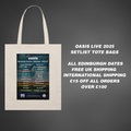 Oasis Edinburgh Setlist Tote Bag - All Dates