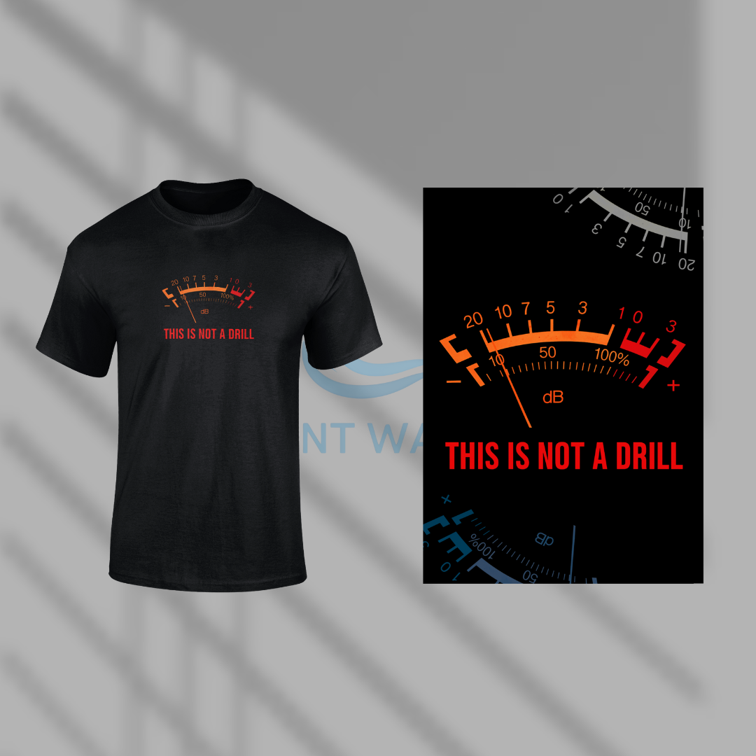 This Is Not A Drill T-Shirt + Poster Combo