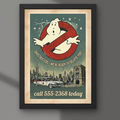 Ghostbusters Movie Print