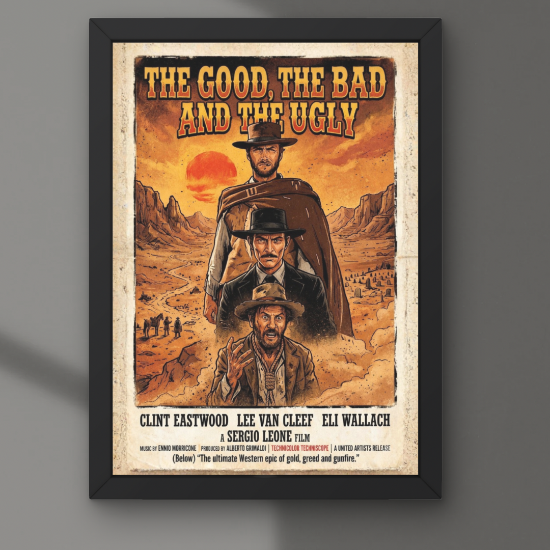 The Good, The Bad and The Ugly Movie Print